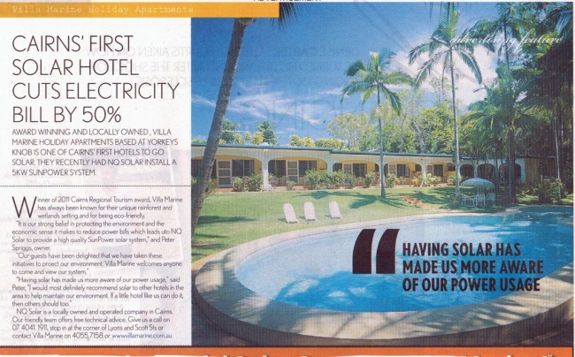 Eco Friendly Accommodation - Magazine Article